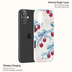 Lace Cherry - iPhone 17 Case