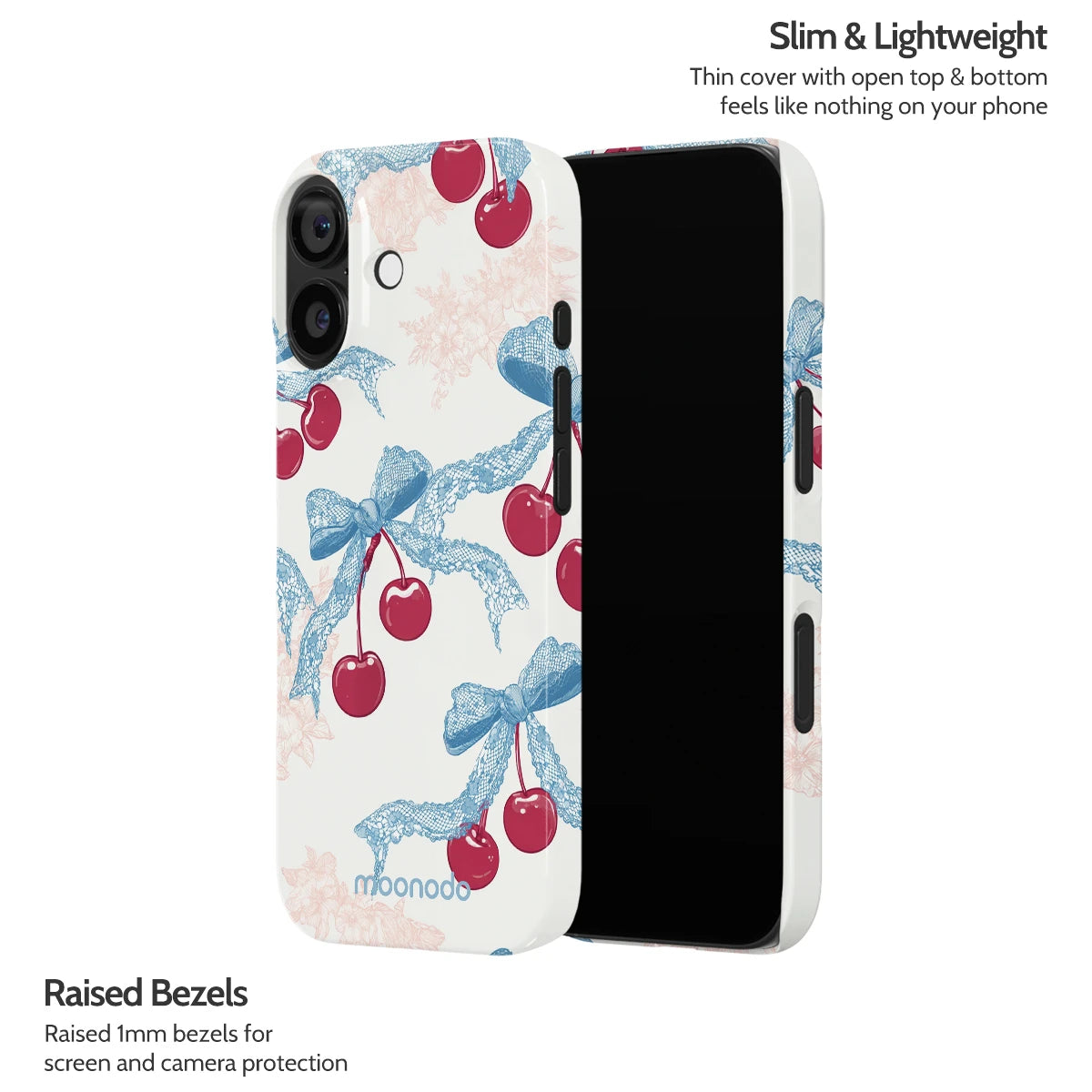 Lace Cherry - iPhone 17 Case