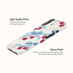 Lace Cherry - iPhone 17 Case