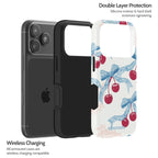 Lace Cherry - iPhone 17 Pro Case