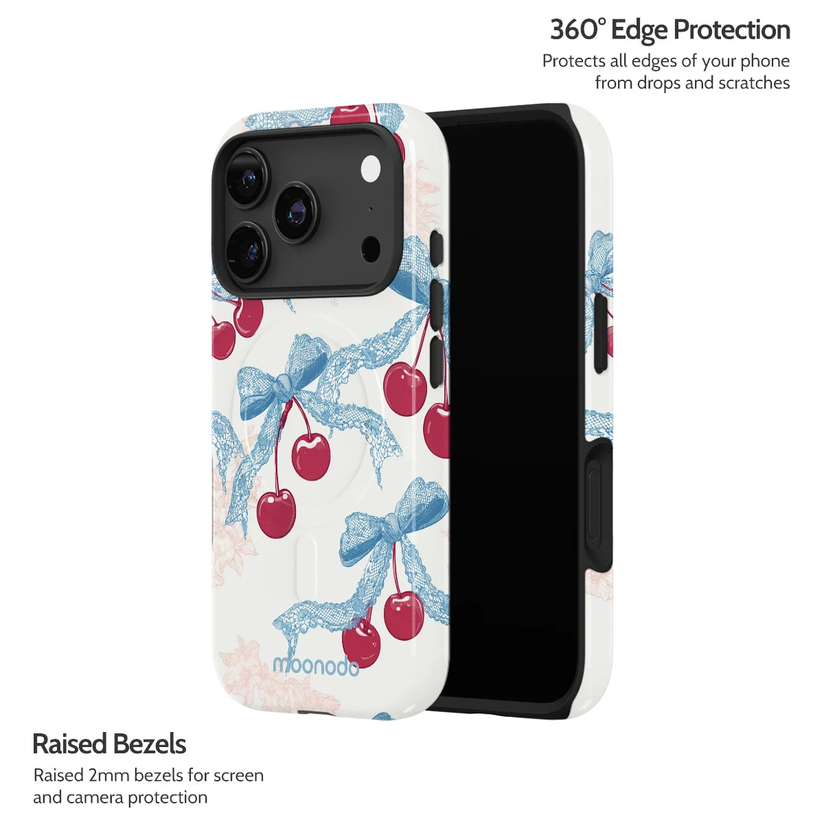 Lace Cherry - iPhone 17 Pro Case