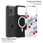 Lace Cherry - iPhone 17 Pro Case