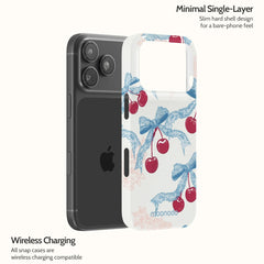 Lace Cherry - iPhone 17 Pro Case