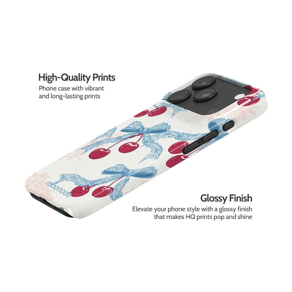 Lace Cherry - iPhone 17 Pro Case