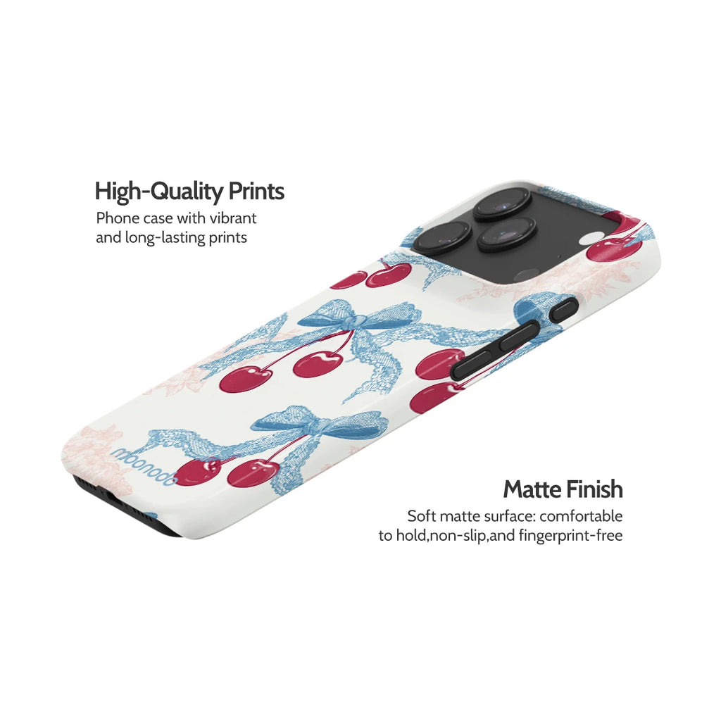 Lace Cherry - iPhone 17 Pro Case