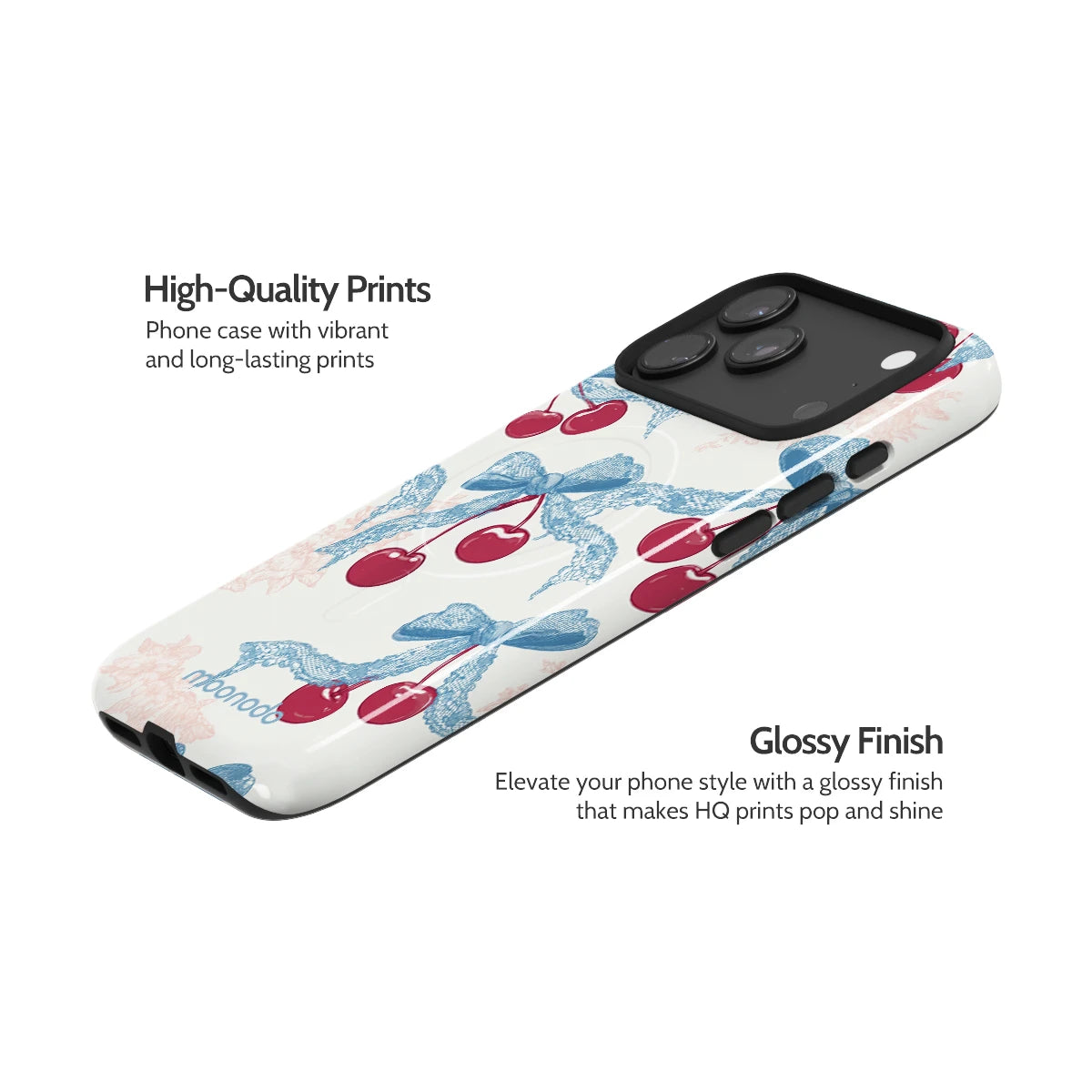 Lace Cherry - iPhone 17 Pro Max Case