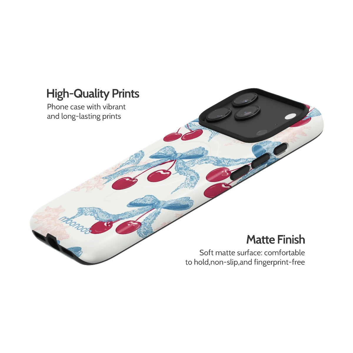 Lace Cherry - iPhone 17 Pro Max Case