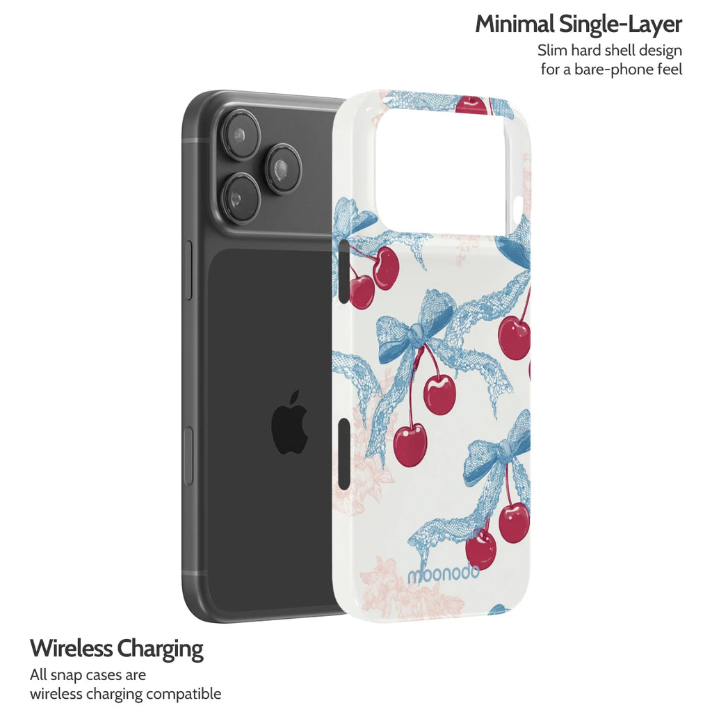 Lace Cherry - iPhone 17 Pro Max Case