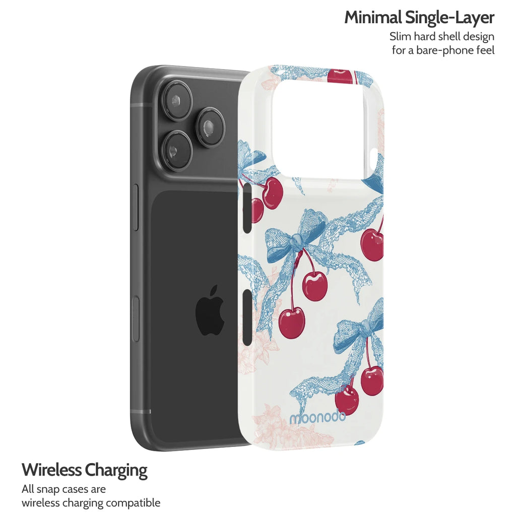 Lace Cherry - iPhone 18 Pro Case