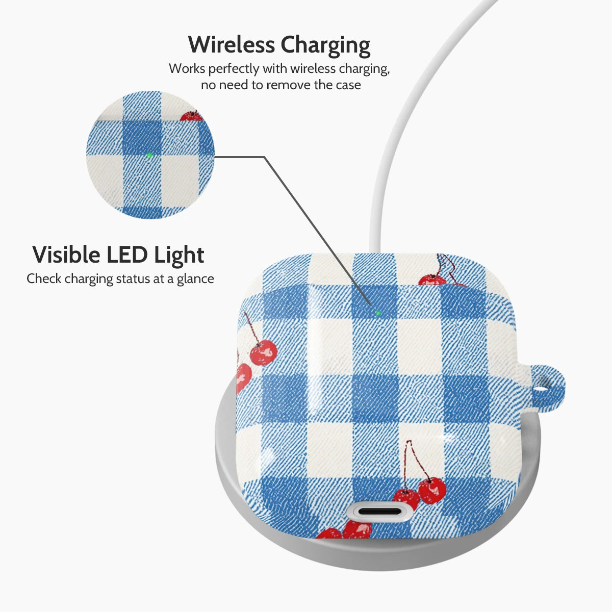 Picnic Berry - AirPods 1 & 2 Case