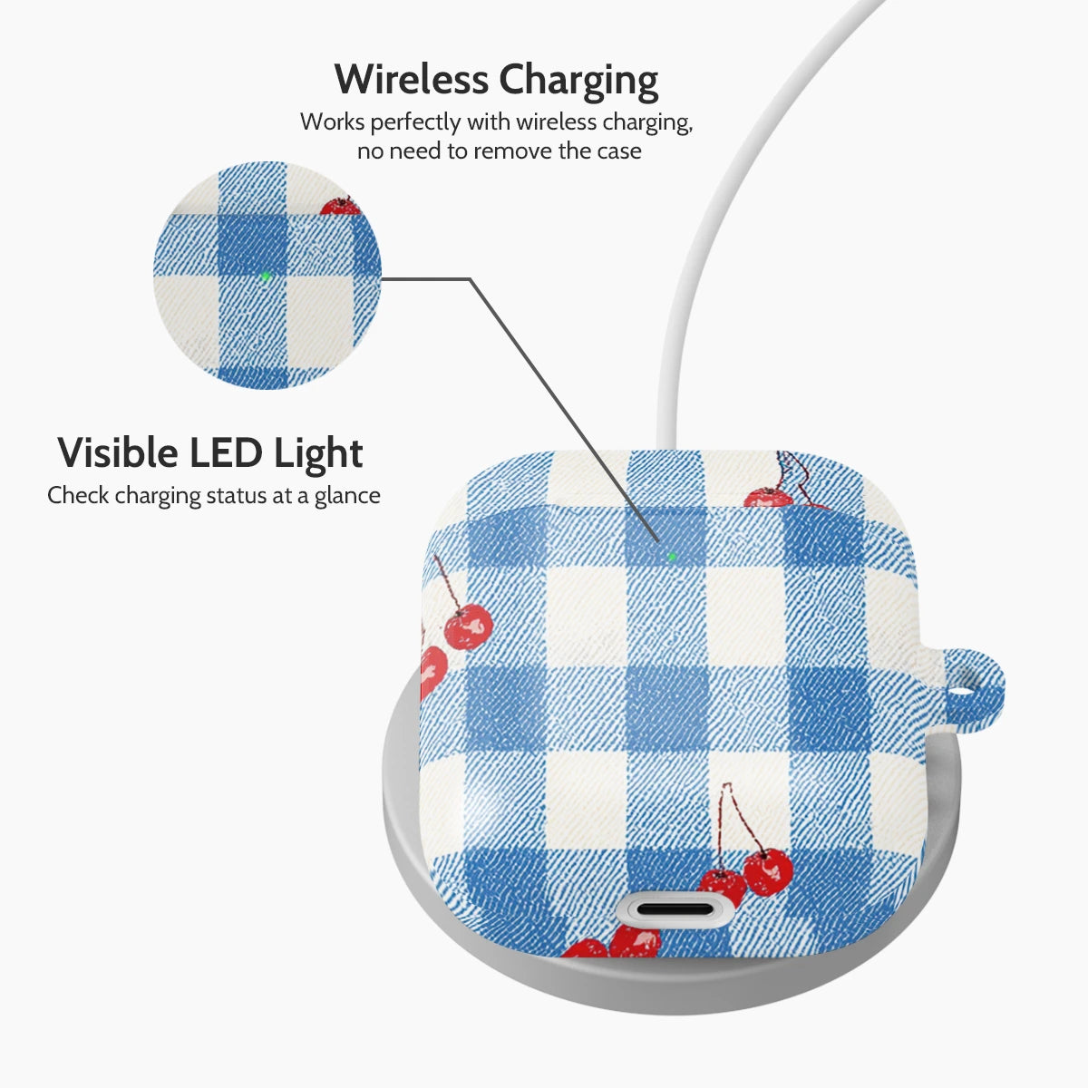 Picnic Berry - AirPods 1 & 2 Case