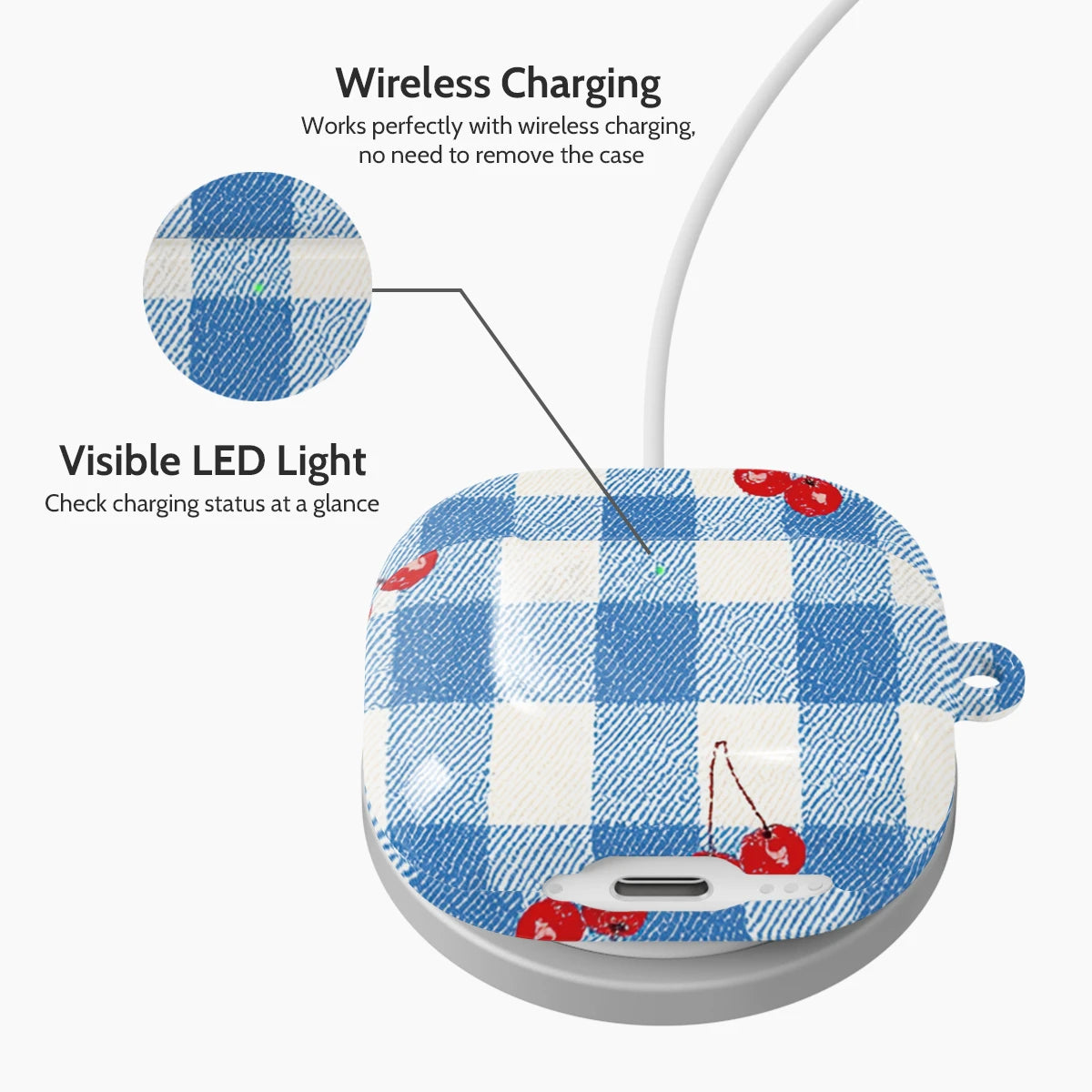 Picnic Berry - AirPods 4 Case