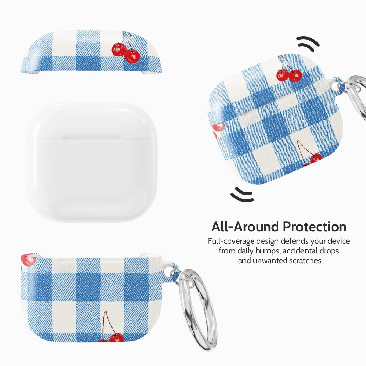 Picnic Berry - AirPods 4 Case