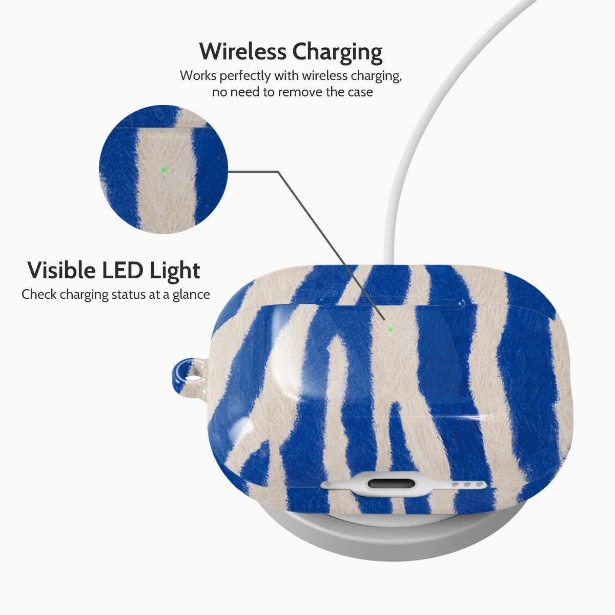 Cobalt Stripe - AirPods Pro 3 Case