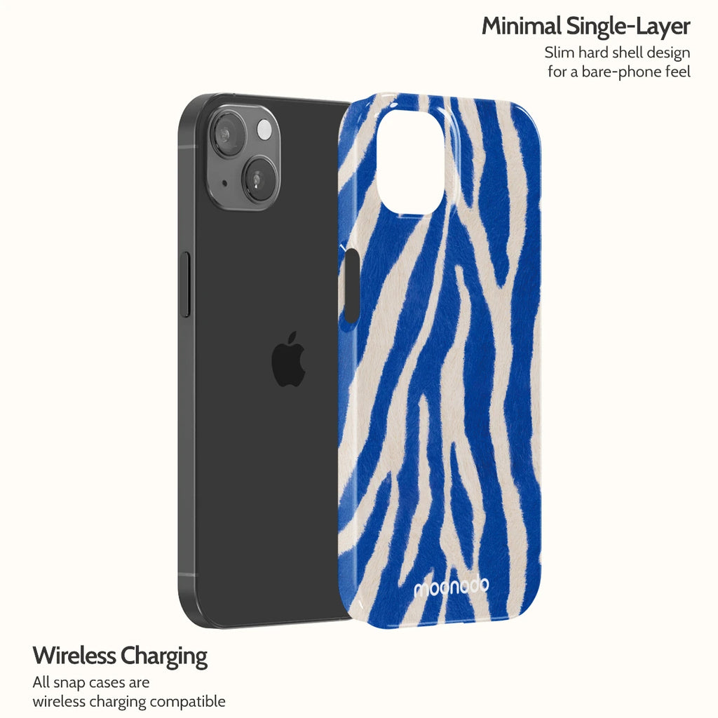 Cobalt Stripe - iPhone 13 Case
