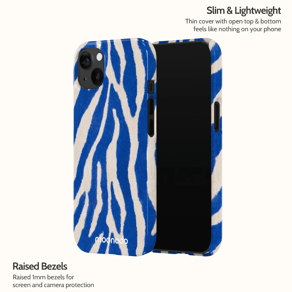 Cobalt Stripe - iPhone 13 Case