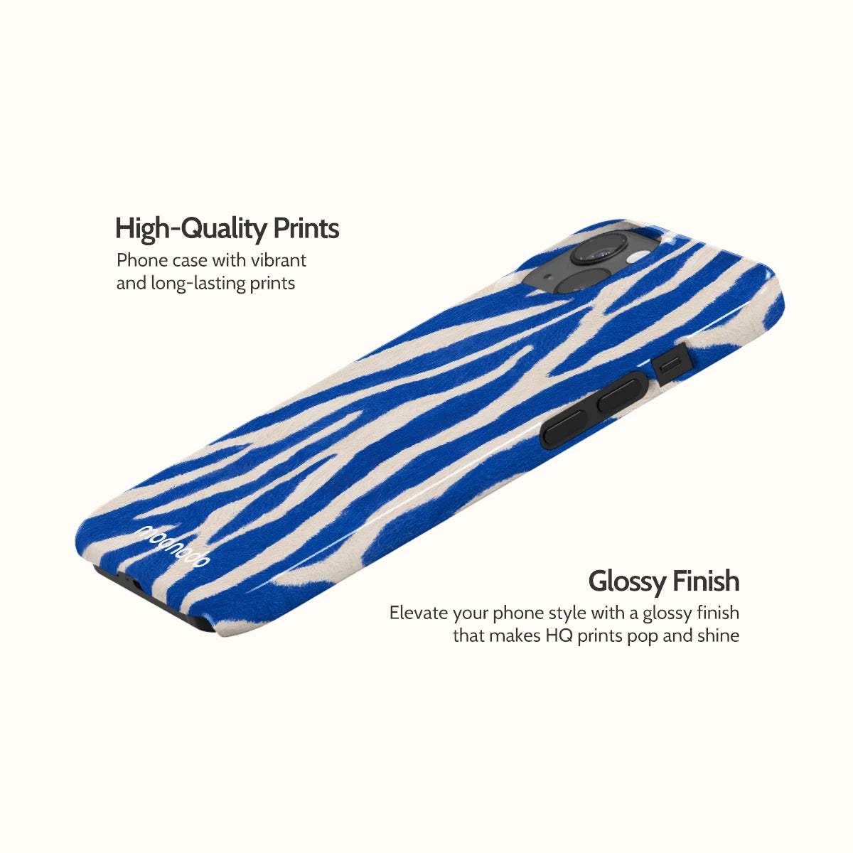 Cobalt Stripe - iPhone 13 Case