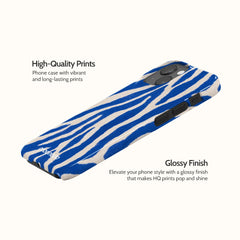 Cobalt Stripe - iPhone 13 Mini Case