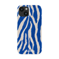 Cobalt Stripe - iPhone 14 Case