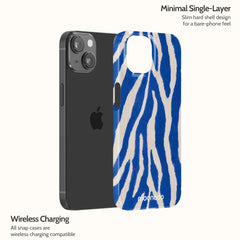 Cobalt Stripe - iPhone 14 Case
