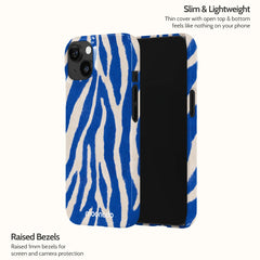 Cobalt Stripe - iPhone 14 Case