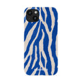Cobalt Stripe - iPhone 14 Plus Case