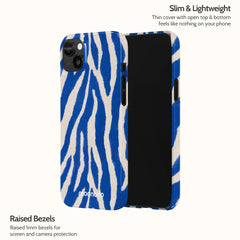 Cobalt Stripe - iPhone 14 Plus Case
