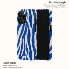 Cobalt Stripe - iPhone 14 Pro Case