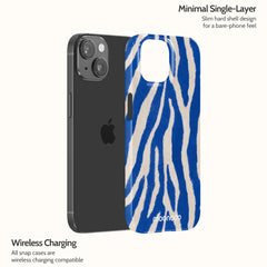 Cobalt Stripe - iPhone 15 Case