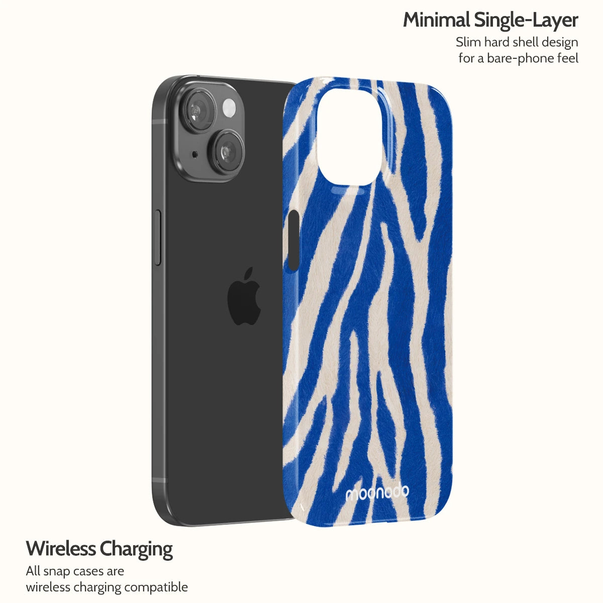 Cobalt Stripe - iPhone 15 Case
