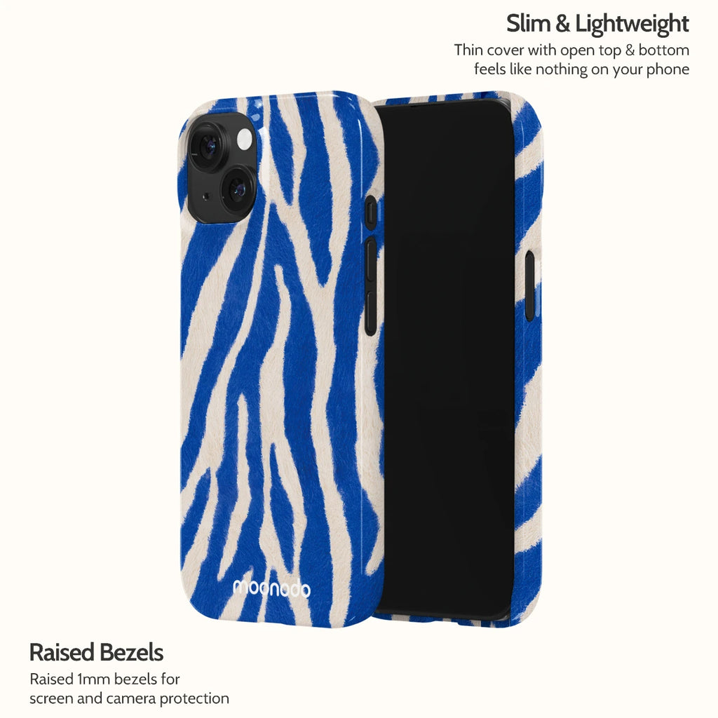 Cobalt Stripe - iPhone 15 Case