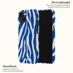 Cobalt Stripe - iPhone 15 Case