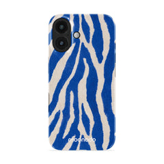 Cobalt Stripe - iPhone 16 Case