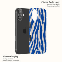 Cobalt Stripe - iPhone 16 Case