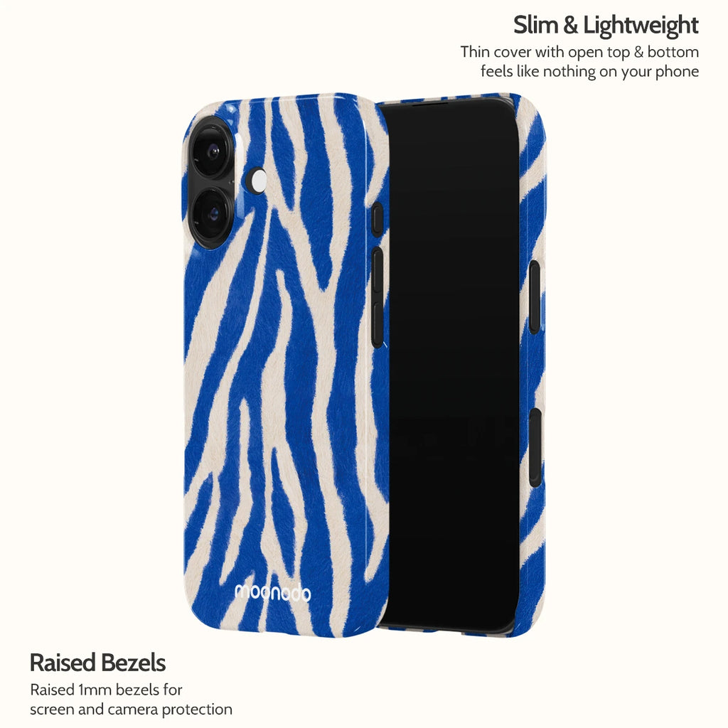 Cobalt Stripe - iPhone 16 Case