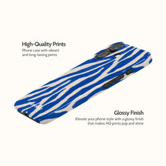 Cobalt Stripe - iPhone 16 Case