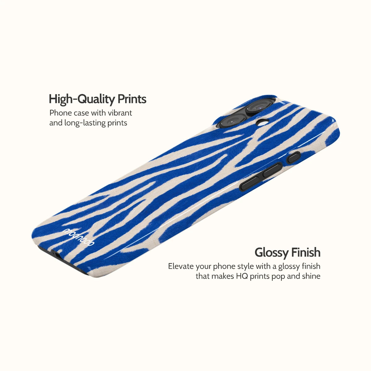 Cobalt Stripe - iPhone 16 Plus Case