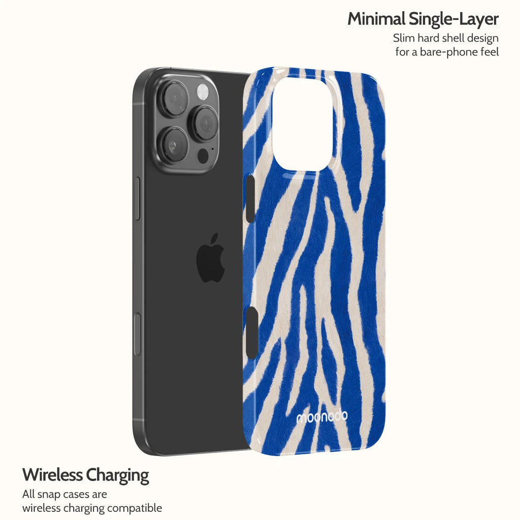 Cobalt Stripe - iPhone 16 Pro Max Case