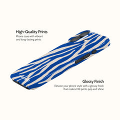 Cobalt Stripe - iPhone 17 Case