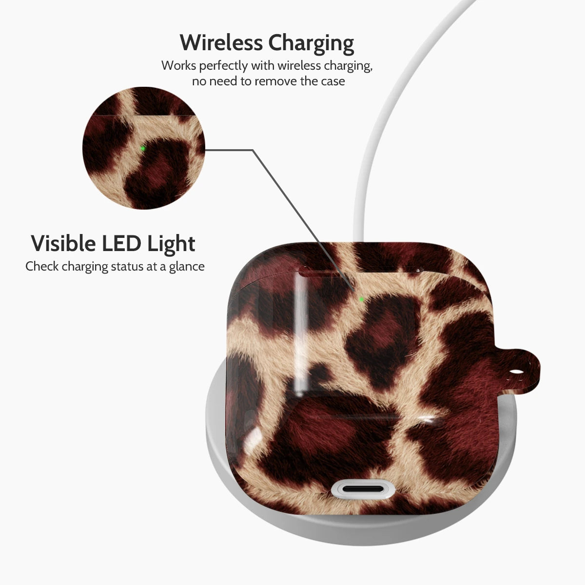 Merlot Prowl - AirPods 1 & 2 Case
