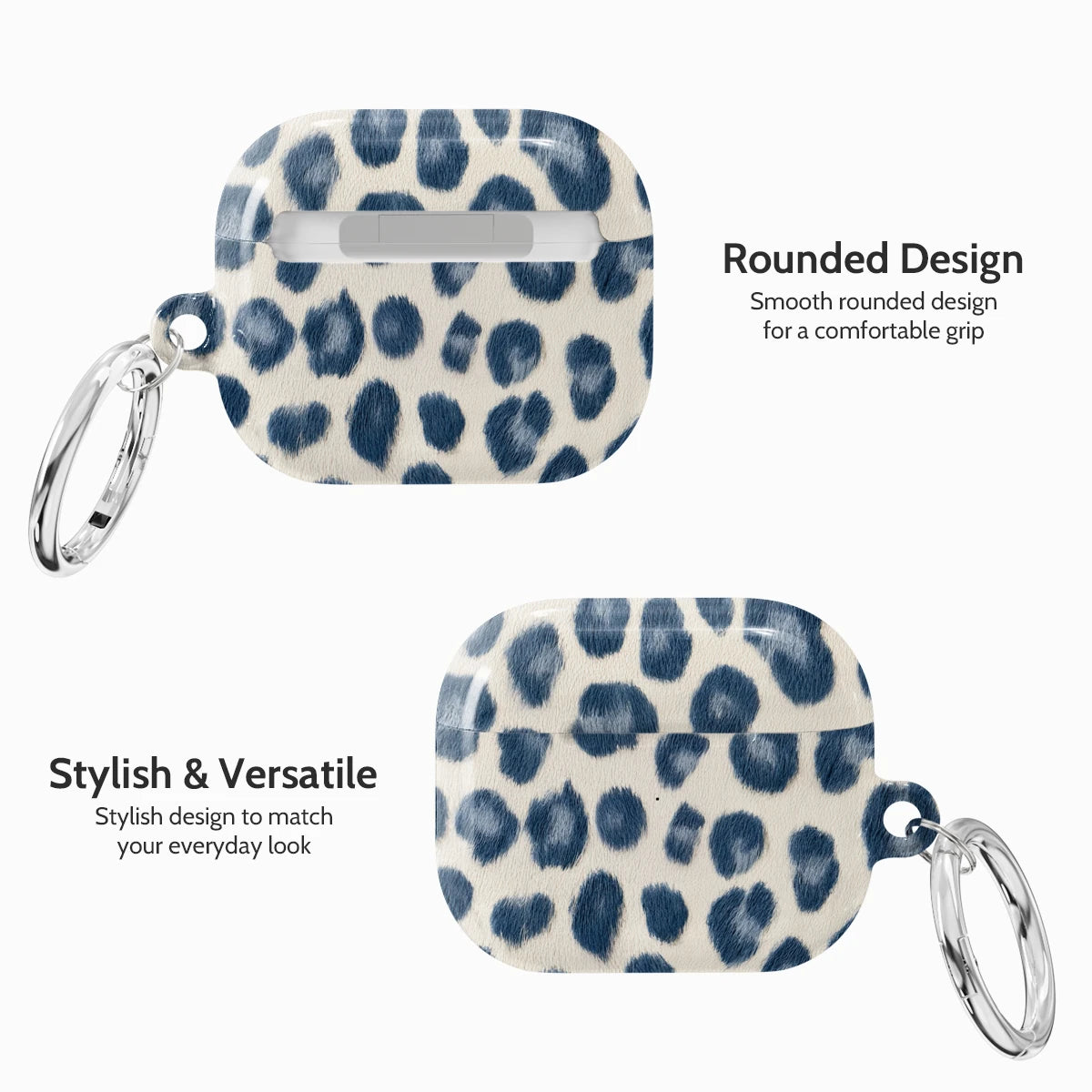Indigo Leopard - AirPods 3 Case