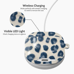 Indigo Leopard - AirPods 4 Case