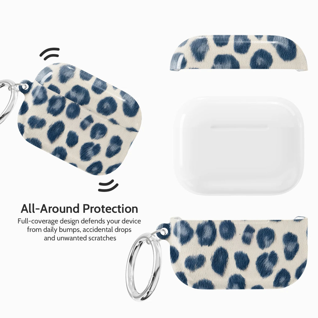 Indigo Leopard - AirPods Pro 3 Case