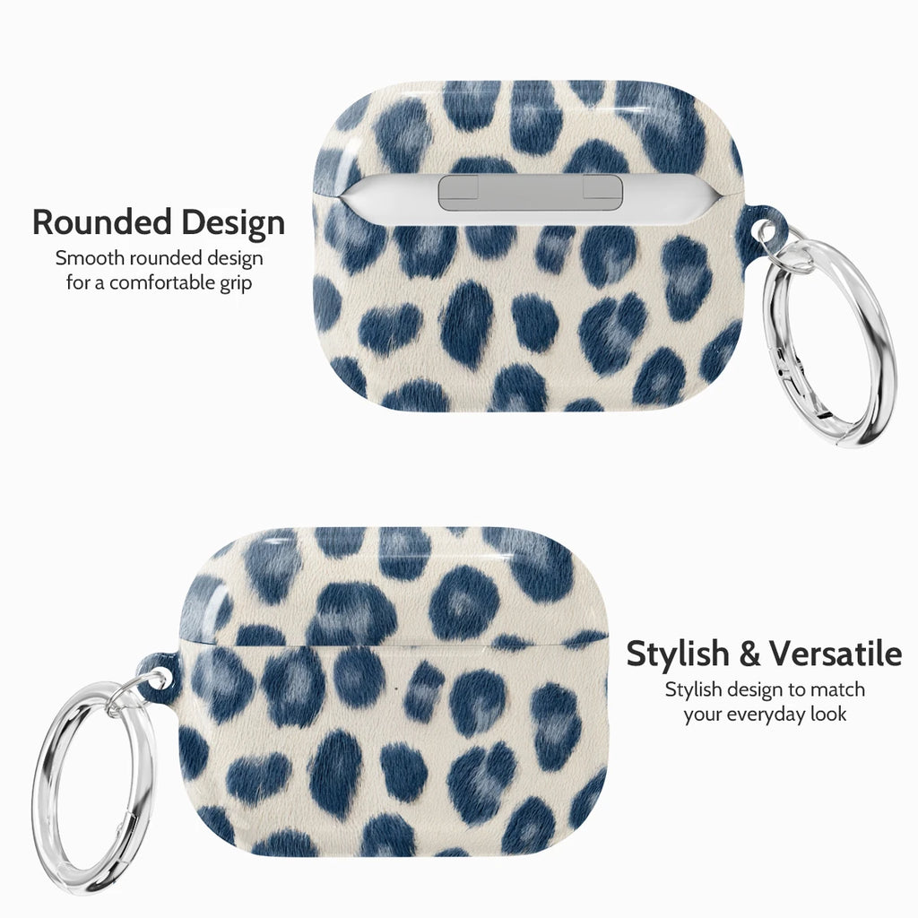 Indigo Leopard - AirPods Pro 3 Case