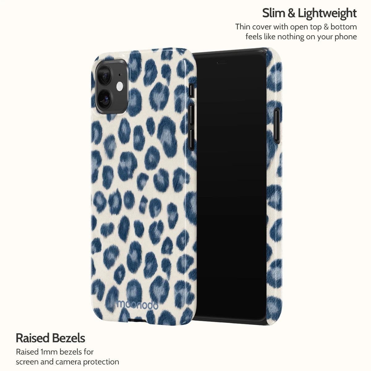 Indigo Leopard - iPhone 11 Case