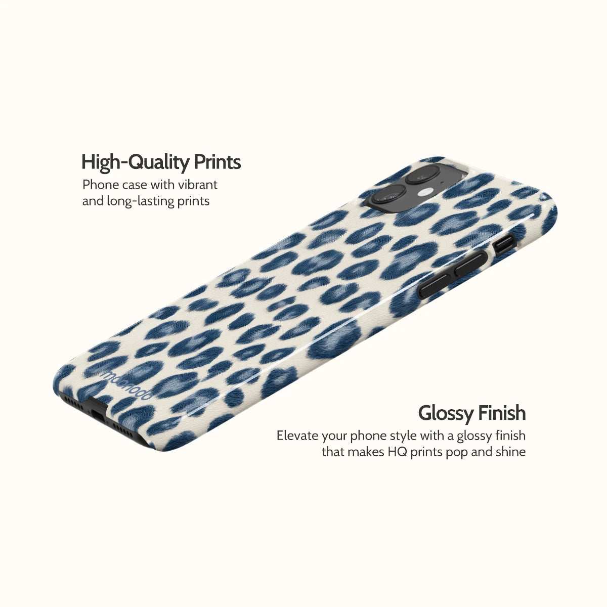 Indigo Leopard - iPhone 11 Case