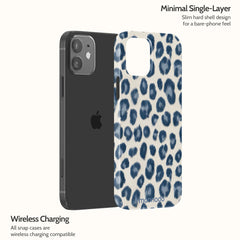 Indigo Leopard - iPhone 12 Case