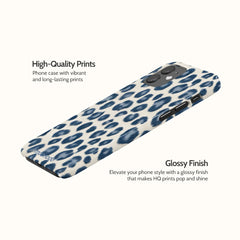 Indigo Leopard - iPhone 12 Case