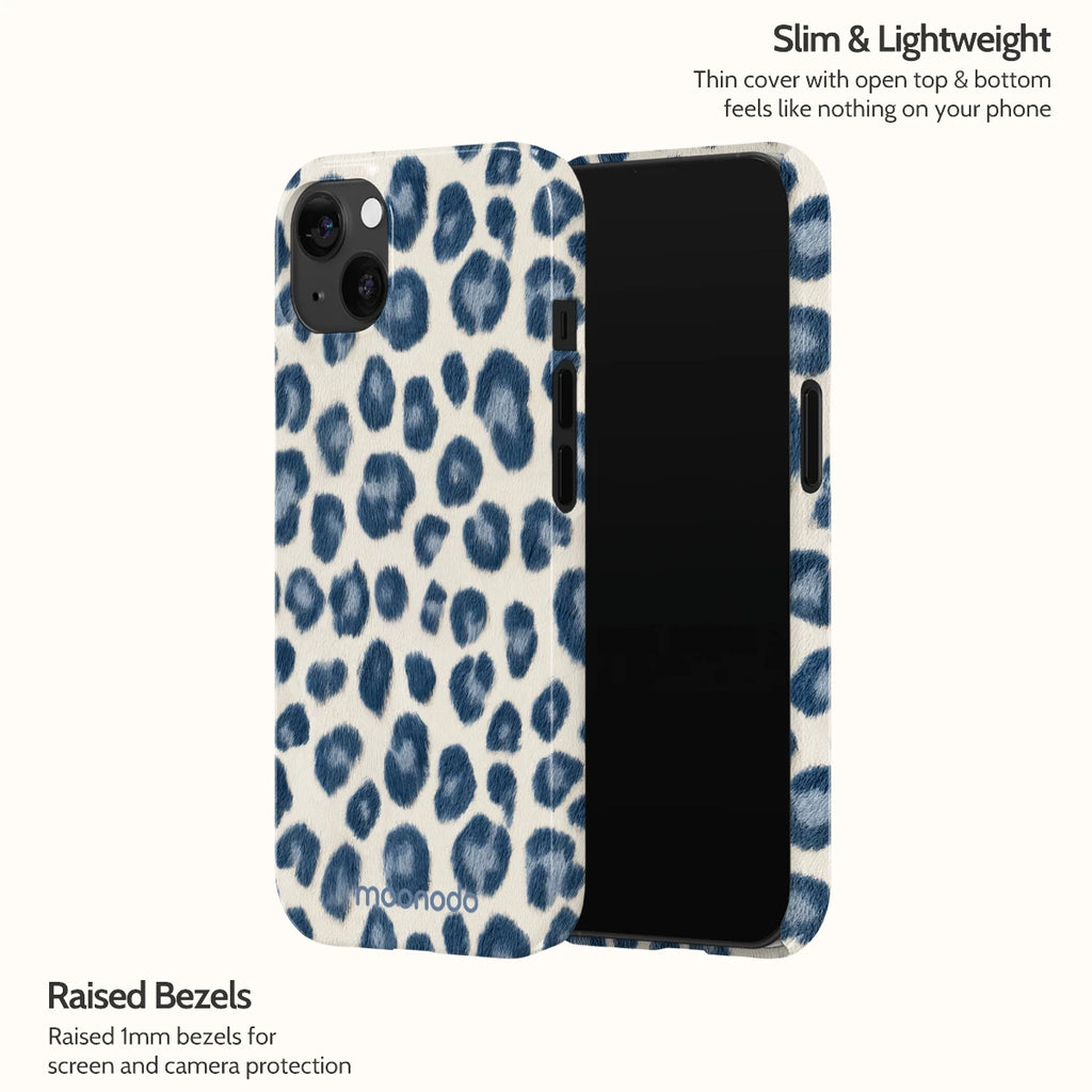 Indigo Leopard - iPhone 13 Case