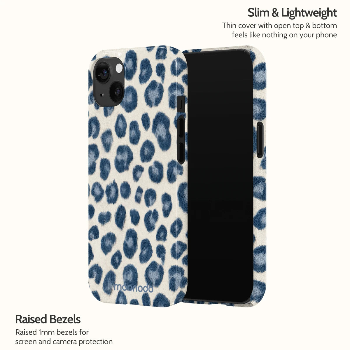 Indigo Leopard - iPhone 13 Case